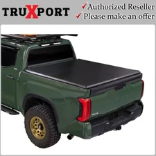 Truxedo TruXport Soft Roll Up Cover for 22-25 Toyota Tundra 5'7" w/ Deck Rail