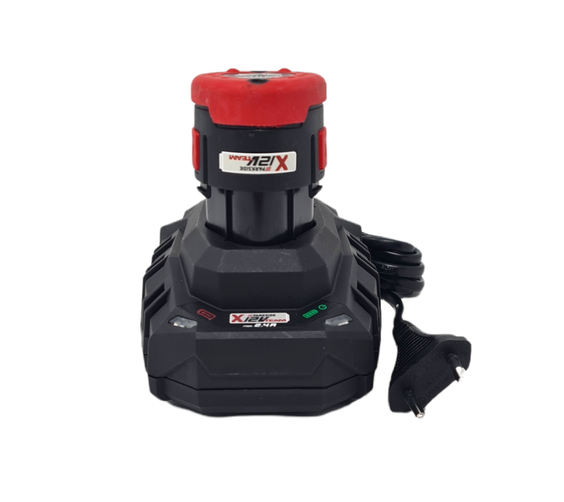 PARKSIDE Ladegerät PLGK 12 A3 und Akku PARK 12 C1 2,5 Ah 12V im Set X