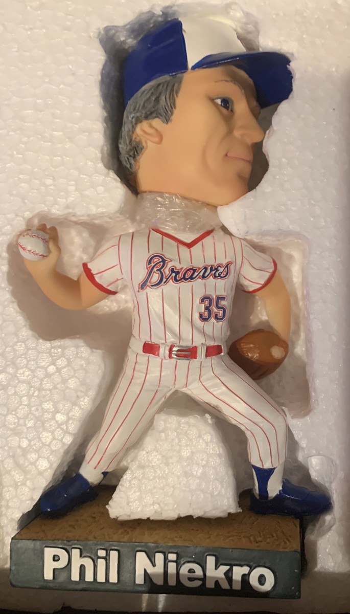 Phil Niekro Braves フィギュア 2003 Phil Niekro 2003 Atlanta Braves Bobblehead Stadium Giveaway SGA