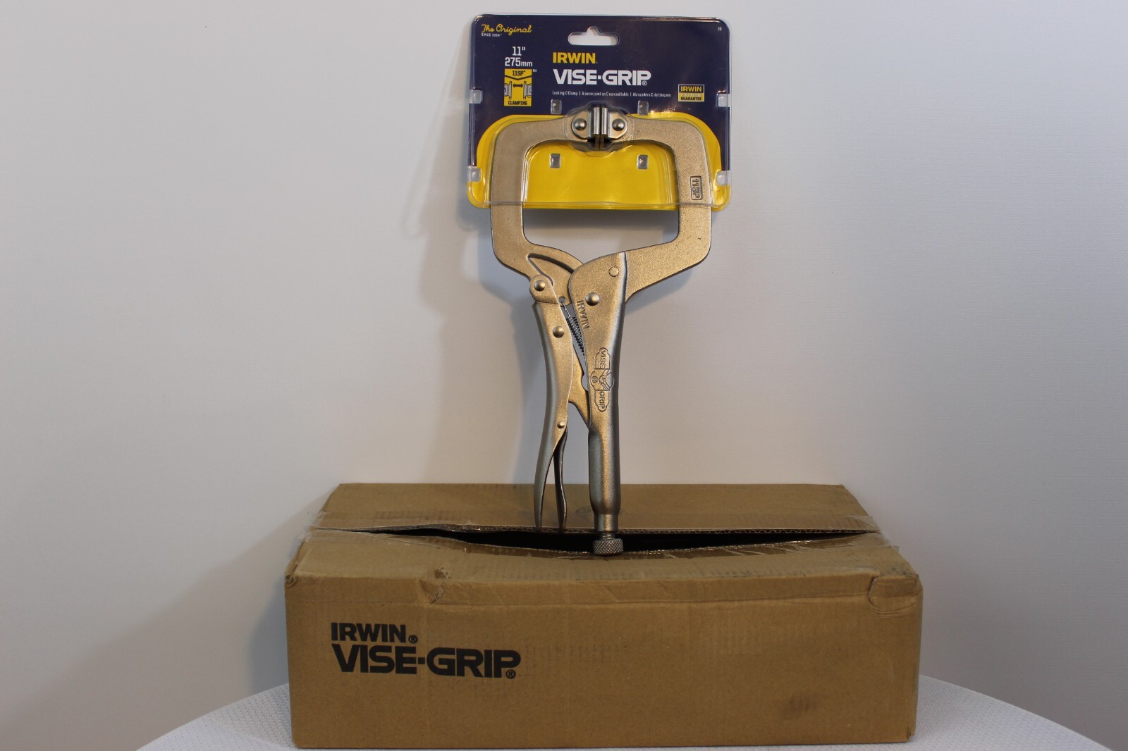 Irwin ViseGrip 11SP 11 Locking CClamp Pliers with Swivel Pads5pc lot