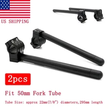 50mm Handle Bar For Yamaha YZF R1 (1998-2016) R6 (2006-2016) Clip-on Handlebars