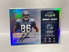 2002 Playoff Contenders #135 Jerramy Stevens AU/250 RC