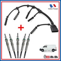 Reparatur Kabel Mit 5 Kerzen VorwäRmung Nuckel VW Transporter V T5 2.5 Tdi