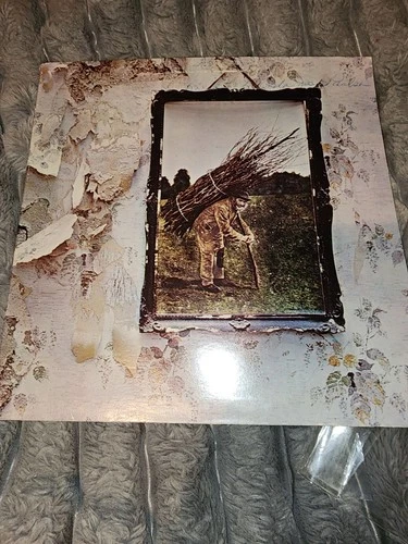 LED ZEPPELIN IV 4  1971 Vinyl Record LP Original Release SD-7208