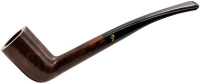 Peterson Aran Smooth Finish Medium / Small Semi Bent Dublin Briar Pipe (124)