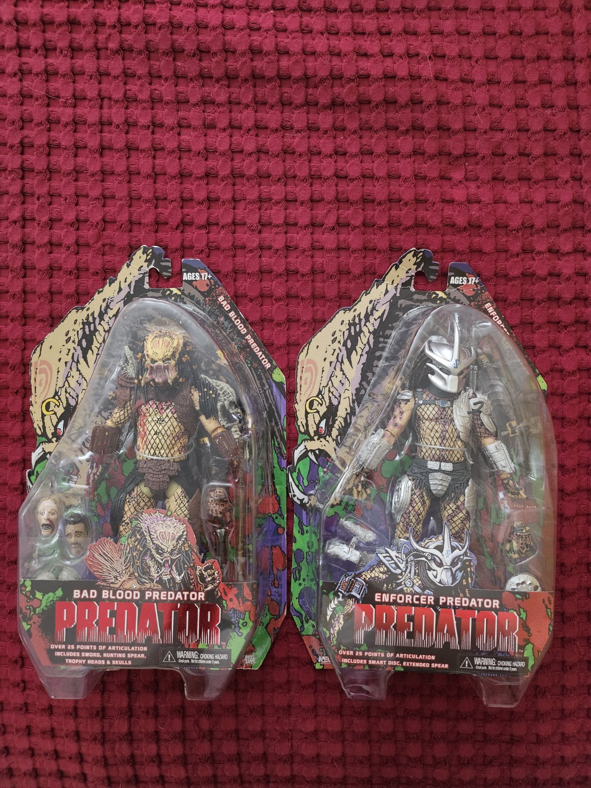 Bad Blood And Enforcer Predator Sealed In Box