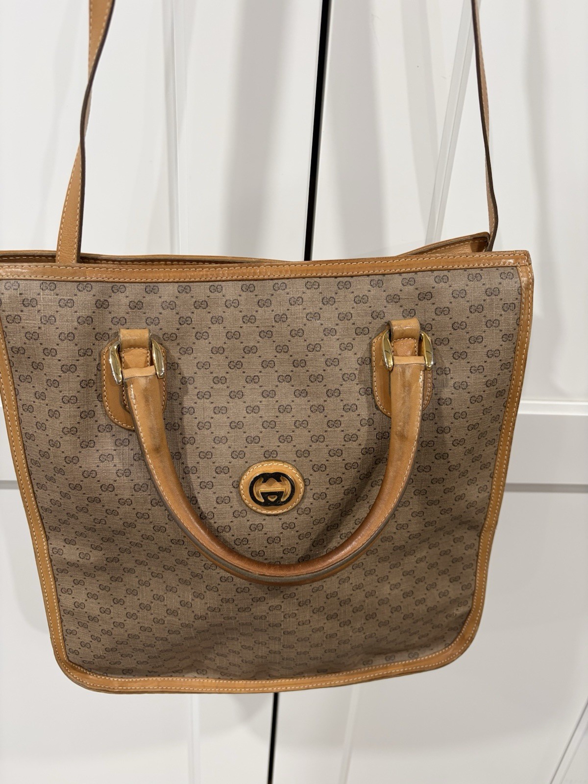 Vintage GucciMicro GG Supreme Tote