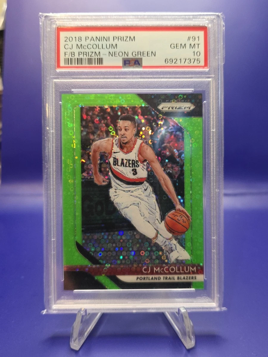 Panini Prizm C.J. McCollum 2018-19 #91 for sale | eBay