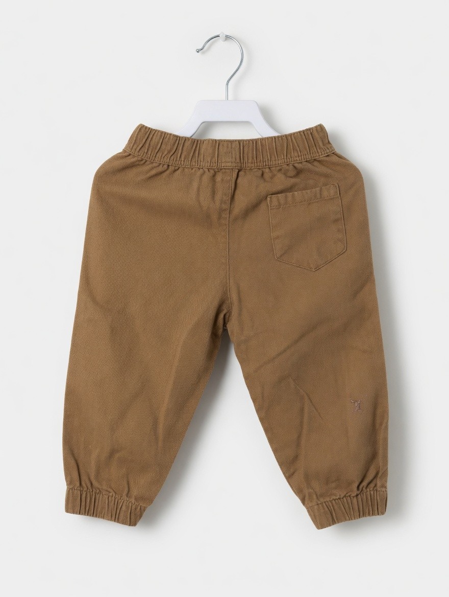 Kenneth Cole New York Brown Toddler Pants Size 18M – Elastic Waist with Drawstri