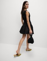 Marks & Spencer Womens Black Mini Skater Dress - M&S