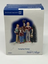 Dept 56 Snow Village Yuengling Champs Bowling Figure #799973 Brewery Tavern