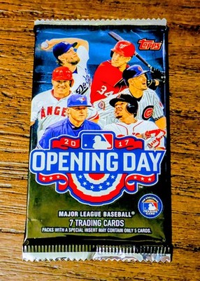   [1x] 2017 Topps Opening Day MLB Ret. Box Pack - FIND AARON JUDGE ROOKIE CARDS