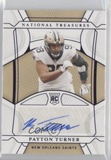 2021 National Treasures Rookie Signatures Purple 32/35 Payton Turner Auto 0u5r