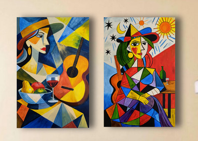 SET of ORIGINAL Oil Paintings Modern Contemporary Wall art Handmade