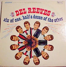 Del Reeves - Six Of One, Half A Dozen Of The Other (LP) (Very Good (VG)) - 34042
