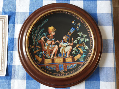 Osiris Porzellan Wandteller Serie True Loves of the New Kingdom Sammelteller