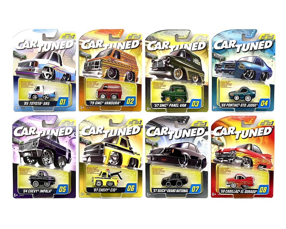 CarTuned Series 3 Hobby Alternate Assortment of 8 2025 1/64 | eBay