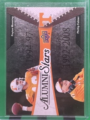 2014 Upper Deck Conference Greats - Alumni Stars Peyton Manning, Phillip Fulmer
