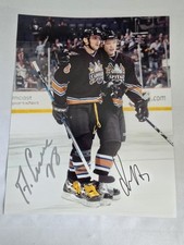 Alexander Ovechkin Alexander Semin Photo With Autograph Approx. 7 7/8in × 10in
