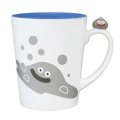 DQ Dragon Quest Smile Slime Mug Liquid metal slime