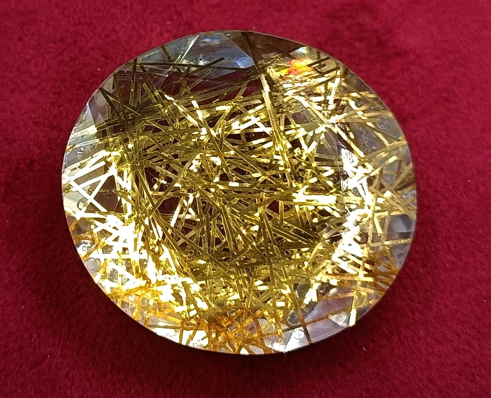 104.80 Ct Natural Oval Shape  Golden Quartz IGL Certified Loose Gemstone 5AOA - Image 2 of 4