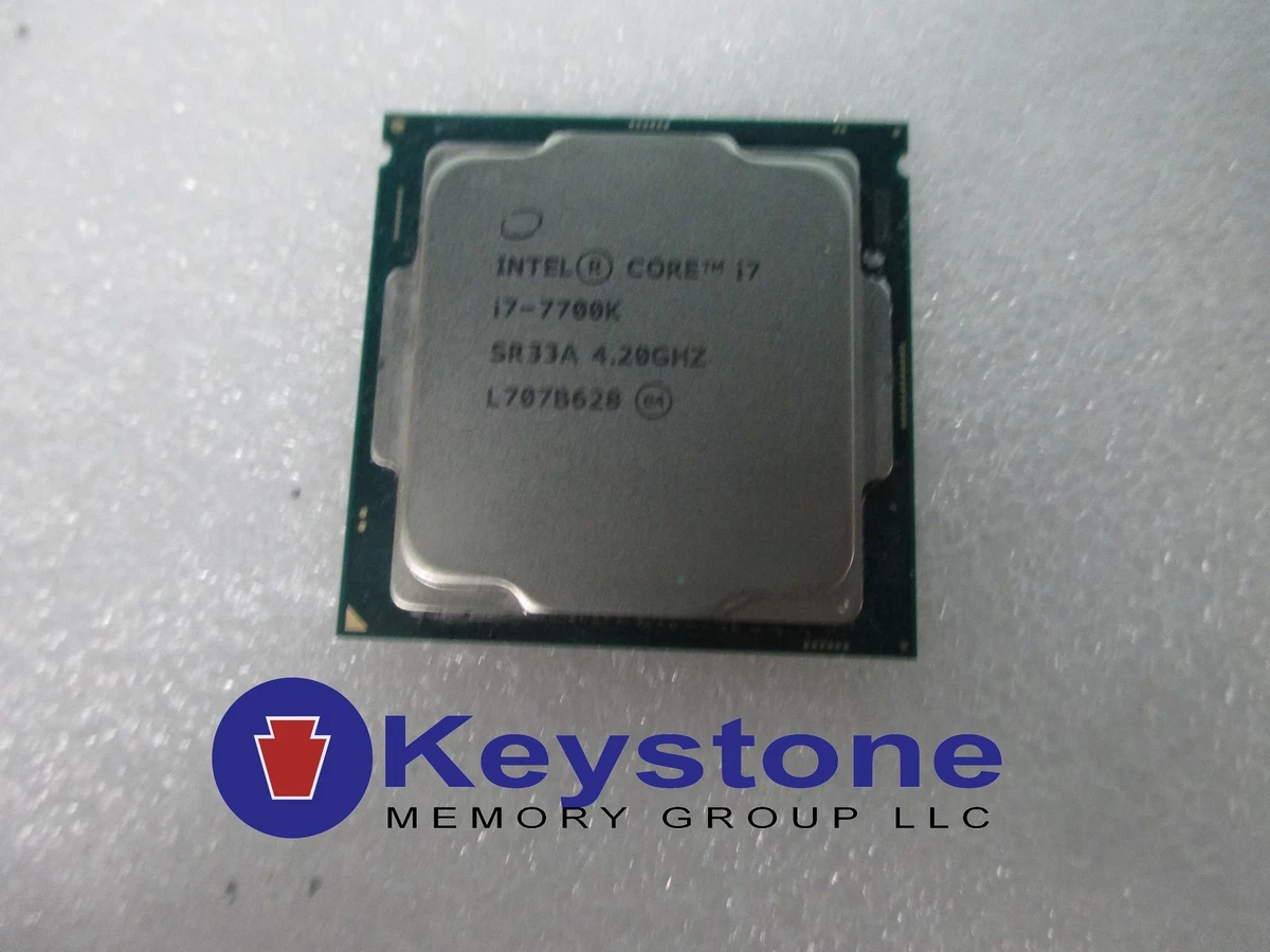 INTEL CORE i7-7700K 4.20GHz CPU QUAD CORE Processor SR33A *km | eBay