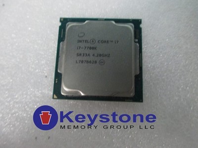 INTEL CORE i7-7700K 4.20GHz CPU QUAD CORE Processor SR33A *km