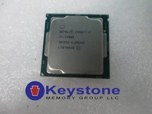 INTEL CORE i7-7700K 4.20GHz CPU QUAD CORE Processor SR33A *km