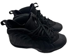 Nike Little Posite One GS Black Anthracite Foamposite Shoes Youth 5.5Y