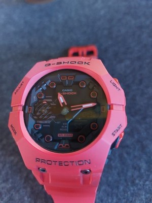 Casio G-SHOCK PROTECTION Sport-Uhr, Herren, rot, kaum getragen TOP 