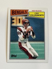 1987 Topps Football #188 - Cris Collinsworth - Cincinnati Bengals