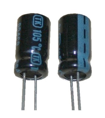 Elko Elektrolytkondensator Kondensator 22uF 400V 105°C 2 Stück (0016)