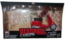 New Marvel Legends Deadpool Corps Ultimate Riders Box And Scooter Only