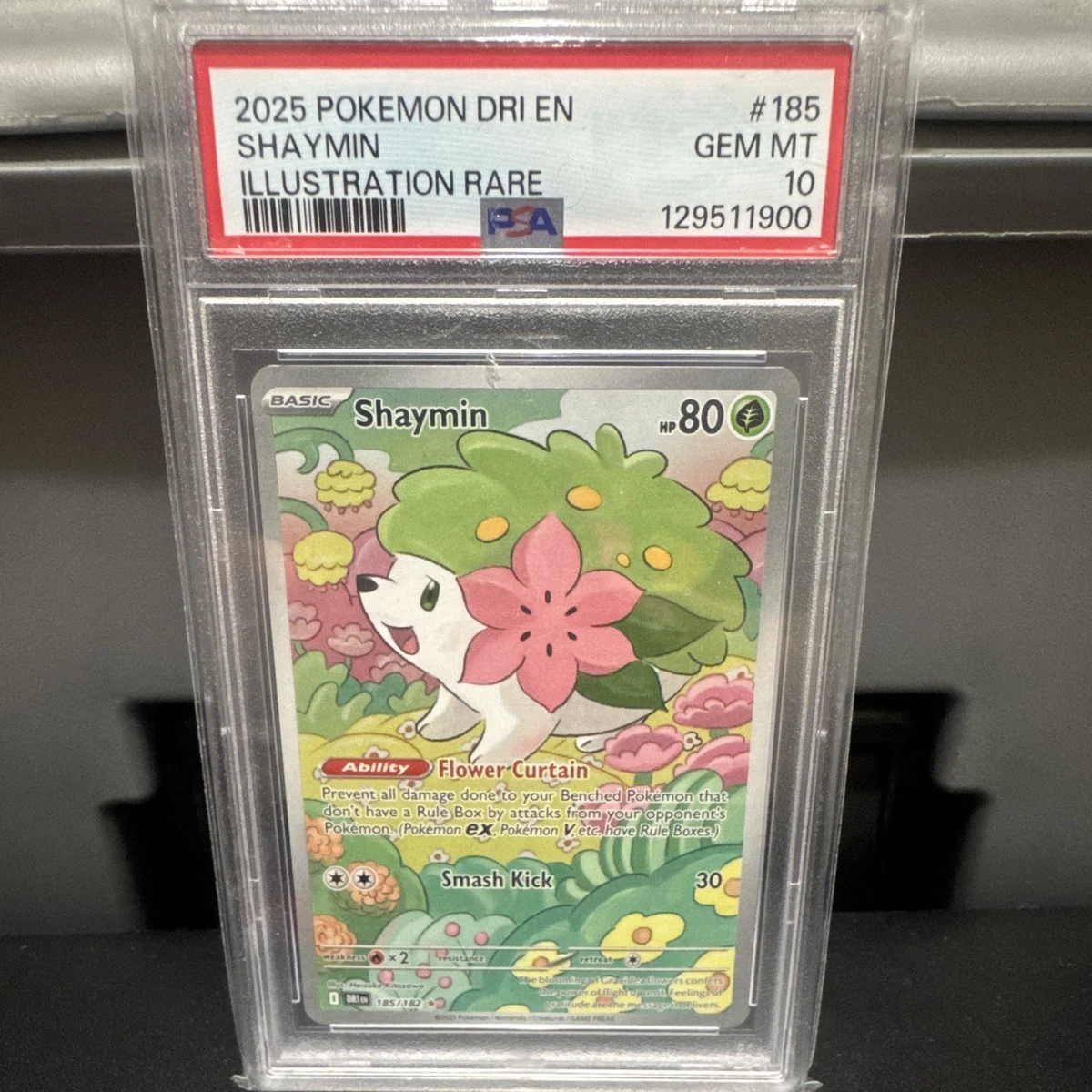 Shaymin Pokémon TCG Professional Sports Authenticator (PSA) Grade