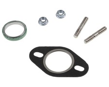 Auspuffdichtung + Auspuff Stehbolzen + Krümmer Dichtung Set für 50ccm Roller