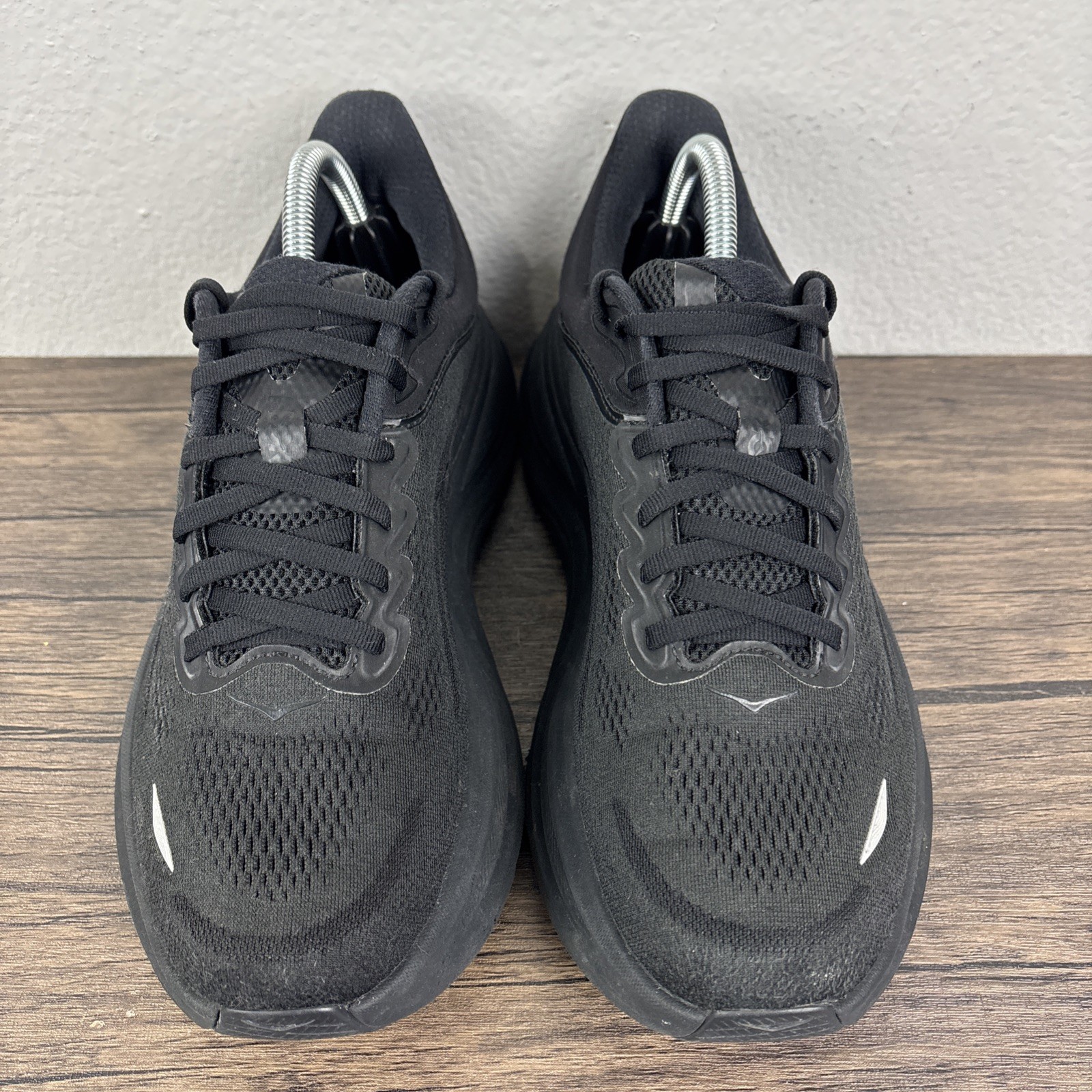 Hoka One One Bondi 9 Women's Size 10D Triple Black Running Shoes Sneaker Comfort thumbnail 4