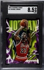 SGC 8.5 1996-97 SKYBOX Z-FORCE #11 MICHAEL JORDAN CARD CHICAGO BULLS