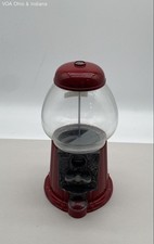 Vintage Carousel Cast Metal and Glass Gumball Machine 1985 Working