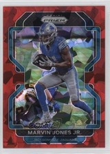 2021 Panini Prizm Red Ice Prizm Marvin Jones Jr #12 07d5