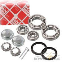 2X Febi Bilstein Radlagersatz Hinten FÜR Audi 80 B3 B4 90 B3