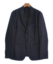 Giorgio Armani casual jacket size 52 Black Vintage Extremely rare Men's