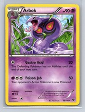 Arbok 48/146 Rare XY Pokemon Heavily Played
