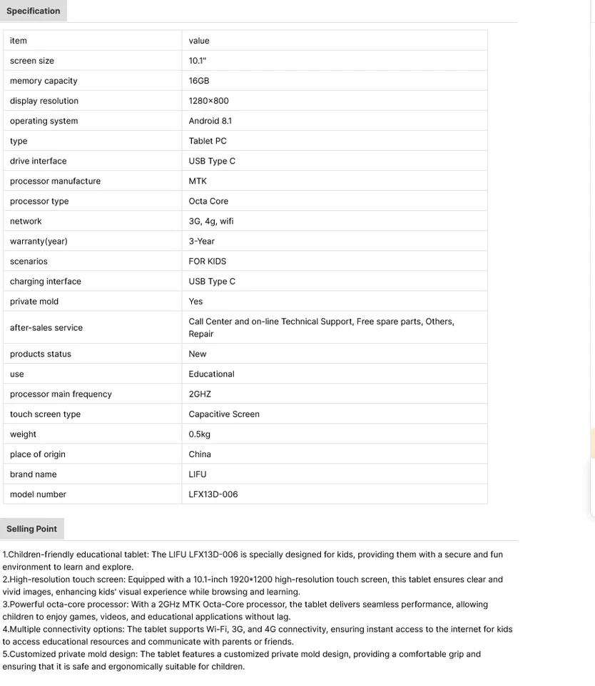 Budget Android 14 Tablet PC 10.1 Inch 5G WIFI Keyboard Dual Sim Card 16gb/128GB! - Image 2 of 3