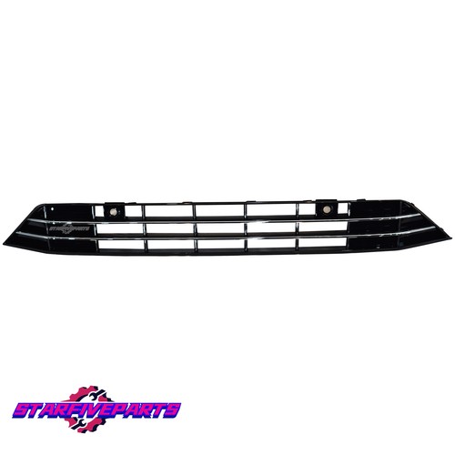 Front Lower Grille Fog Light Cover Black+Chrome For VW Passat R-Line 2016-2019 - Picture 3 of 7