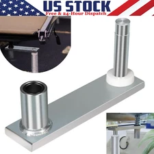 Marine 7062-3 Swivel Offset Seat Mount Steel 6-Inch Offset Boat Seat Pedestal