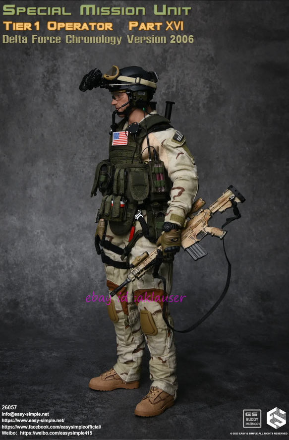 ミリタリー 1/6 Easy&Simple Tier1Delta Force 2006 ミリタリー 1/6 Easy&Simple Tier1Delta Force 2006 Easy&Simple