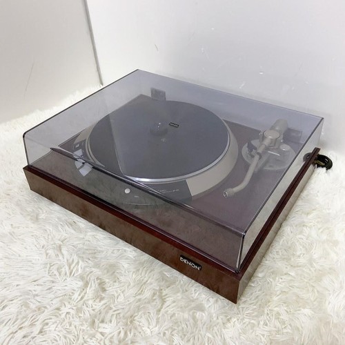 Denon DP-55L Turntable Record Player Quartz Direct Drive Japan Good Condition - Imagen 8 de 10