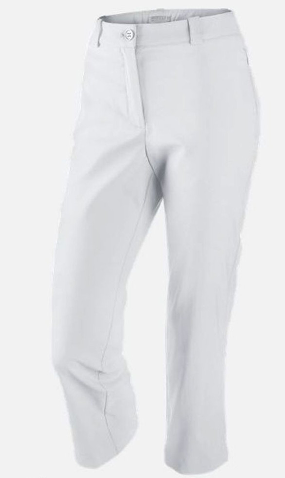 Nike Golf Classic Subir Cultivo Pantalones [ Talla 2/34 / XS] Mujer Blanco Nuevo