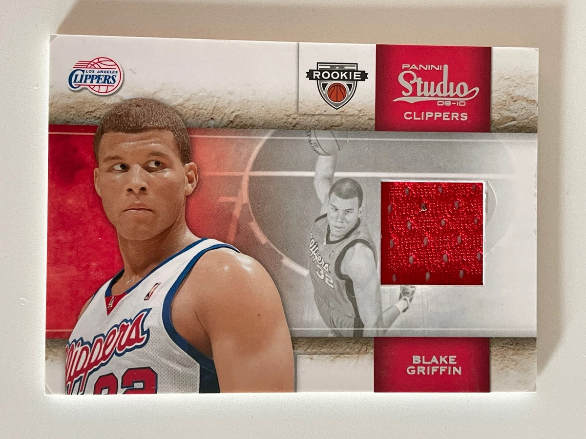 BLAKE GRIFFIN 2009 10 PANINI STUDIO RC ROOKIE JERSEY RELIC 249