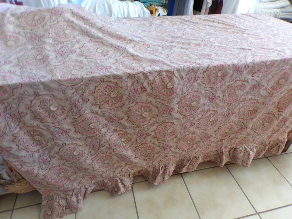 Dessus de lit ancien - Photo 2/4